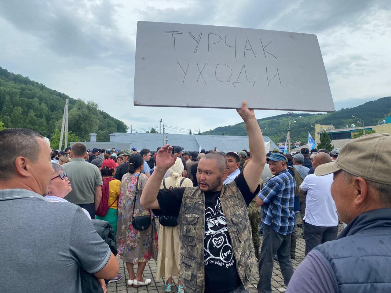 Altai-Proteste Widerstand gegen Kreml und Ressourcen