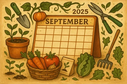 Aussaatkalender September 2025 Mondphasen & Tipps