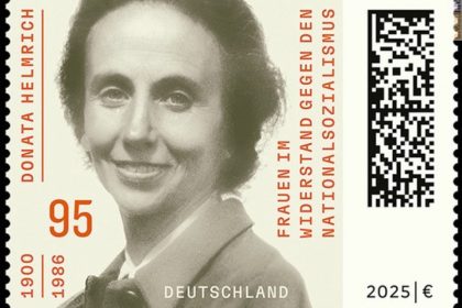Berlin 2025 Briefmarke zu Ehren von Donata Helmrich