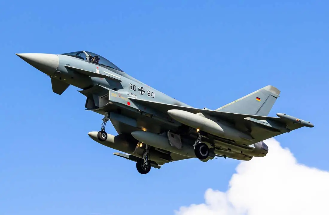 Deutsche Eurofighter stärken die Ostflanke der NATO