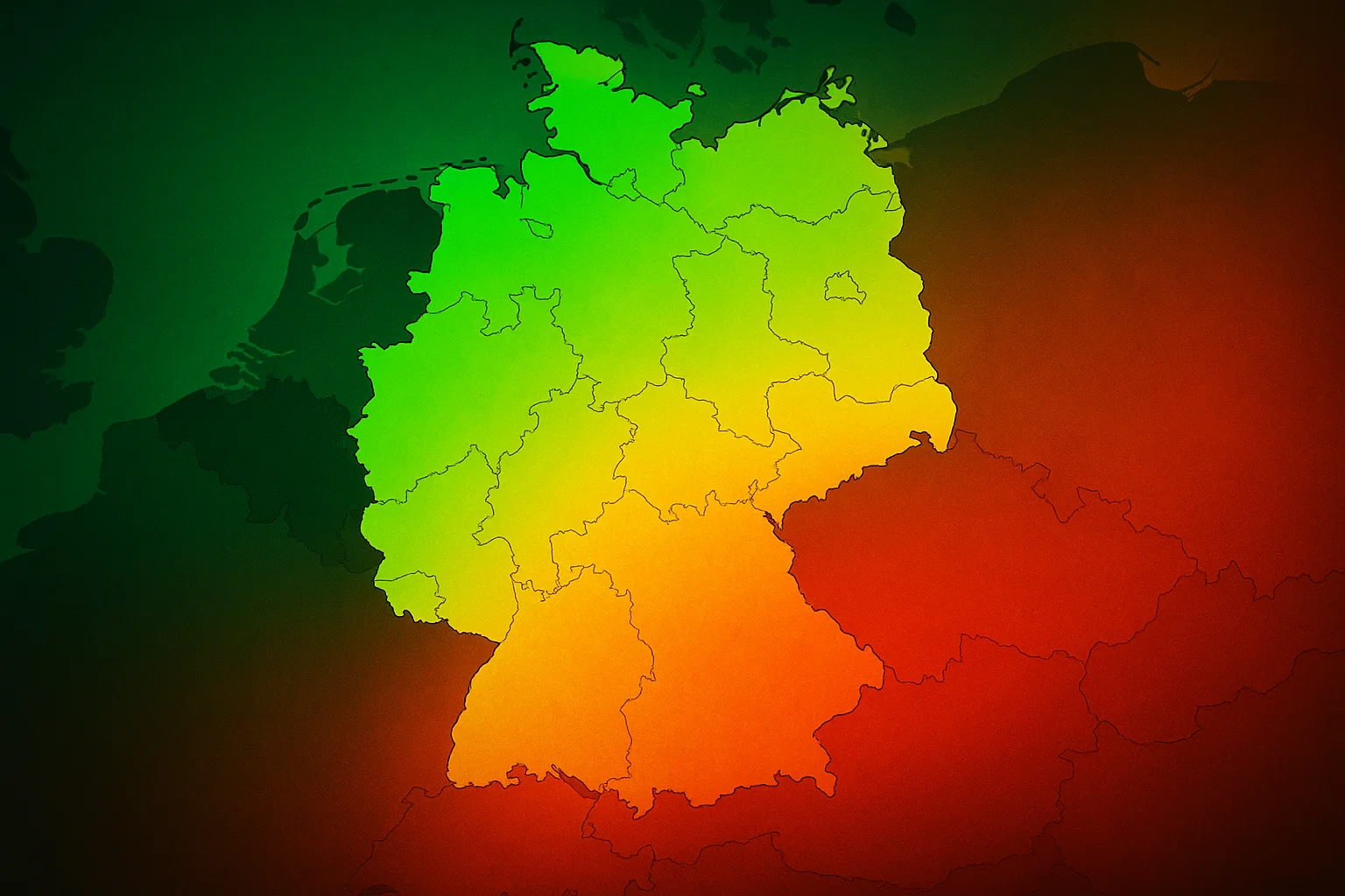 Geomagnetische Aktivität in Deutschland Regionale Analyse