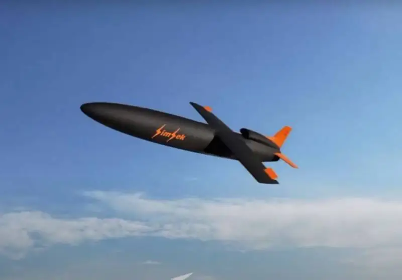 Şimşek-K Türkische Kamikaze-Drohne mit RATO-System