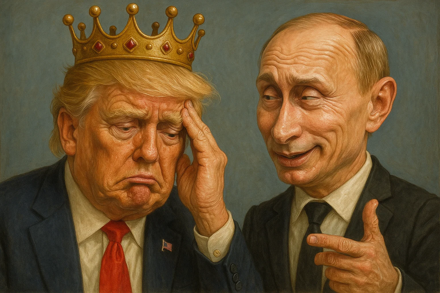 Trump hat seine Russlandpolitik geändert und sich von Putin distanziert