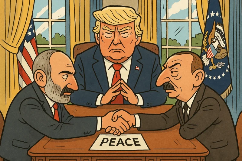 Trump startet Friedensgespräche zwischen Armenien und Aserbaidschan