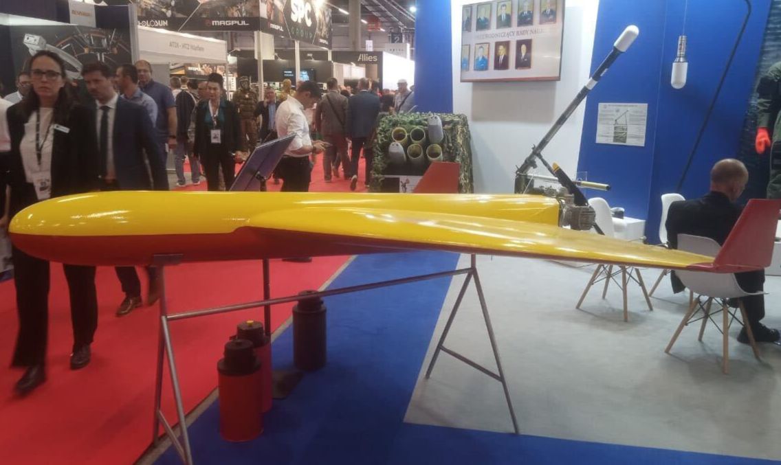 Drohne PLargonia Polens „Shahed“ auf MSPO 2025