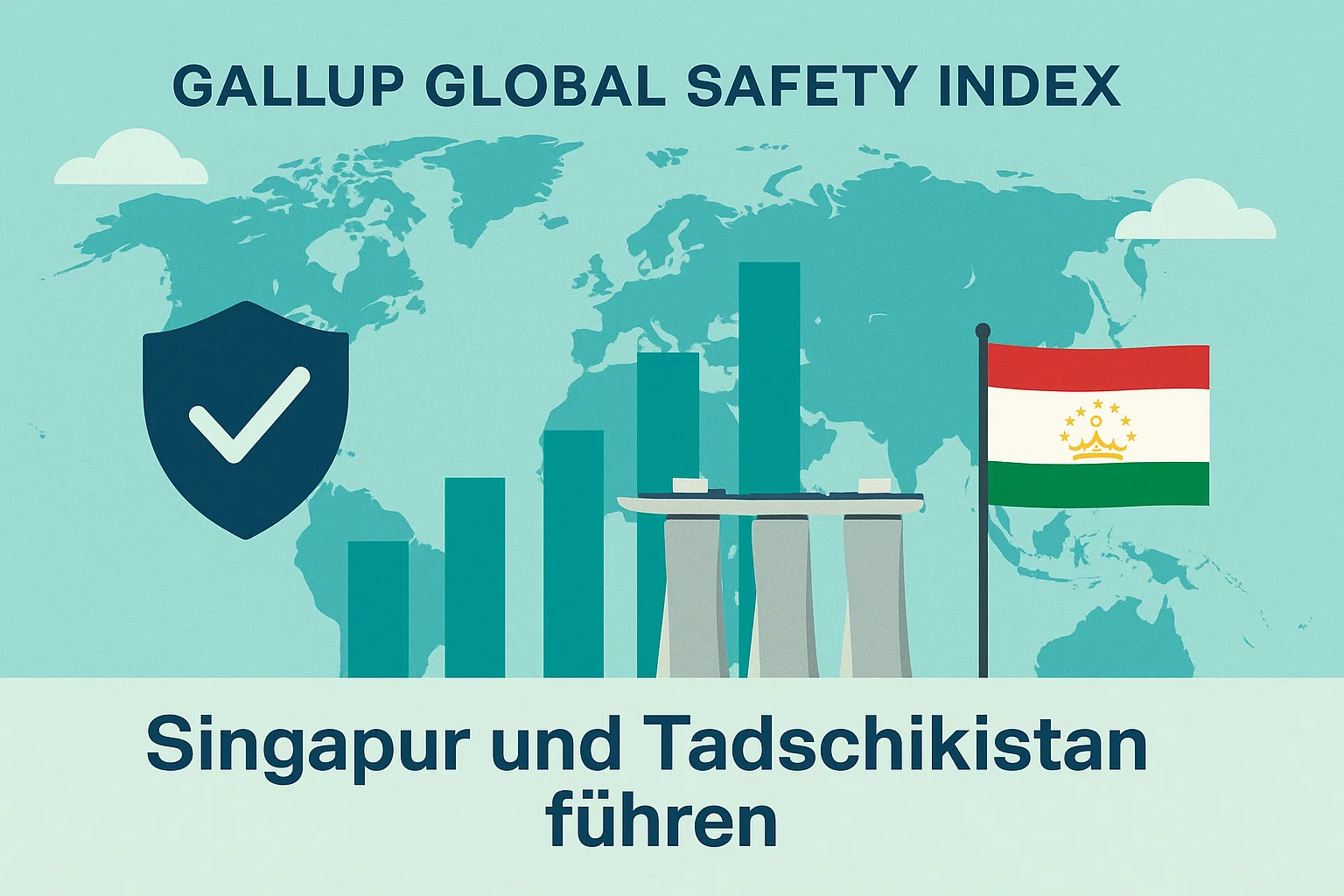 Gallup Index 2025 Sicherste Länder weltweit enthüllt