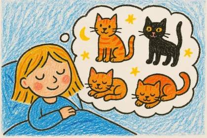 Katzen im Traum – Deutung und geheime Botschaften
