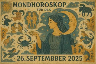 Mondhoroskop 26. September 2025 Energie & Tipps