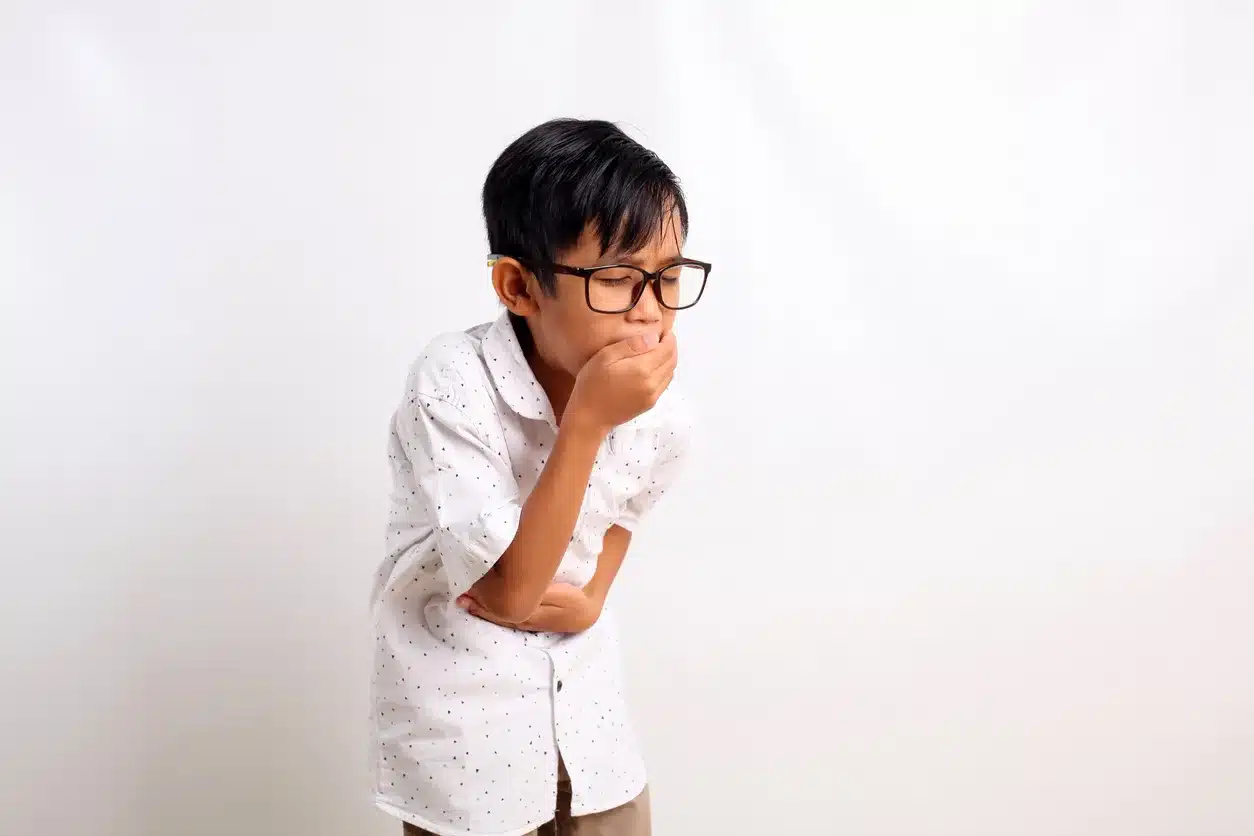 Morgendliche Übelkeit bei Kindern vor der Schule