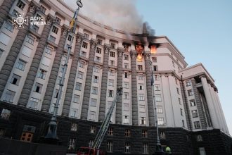Swyrydenko reagiert auf russischen Angriff auf Kabinett