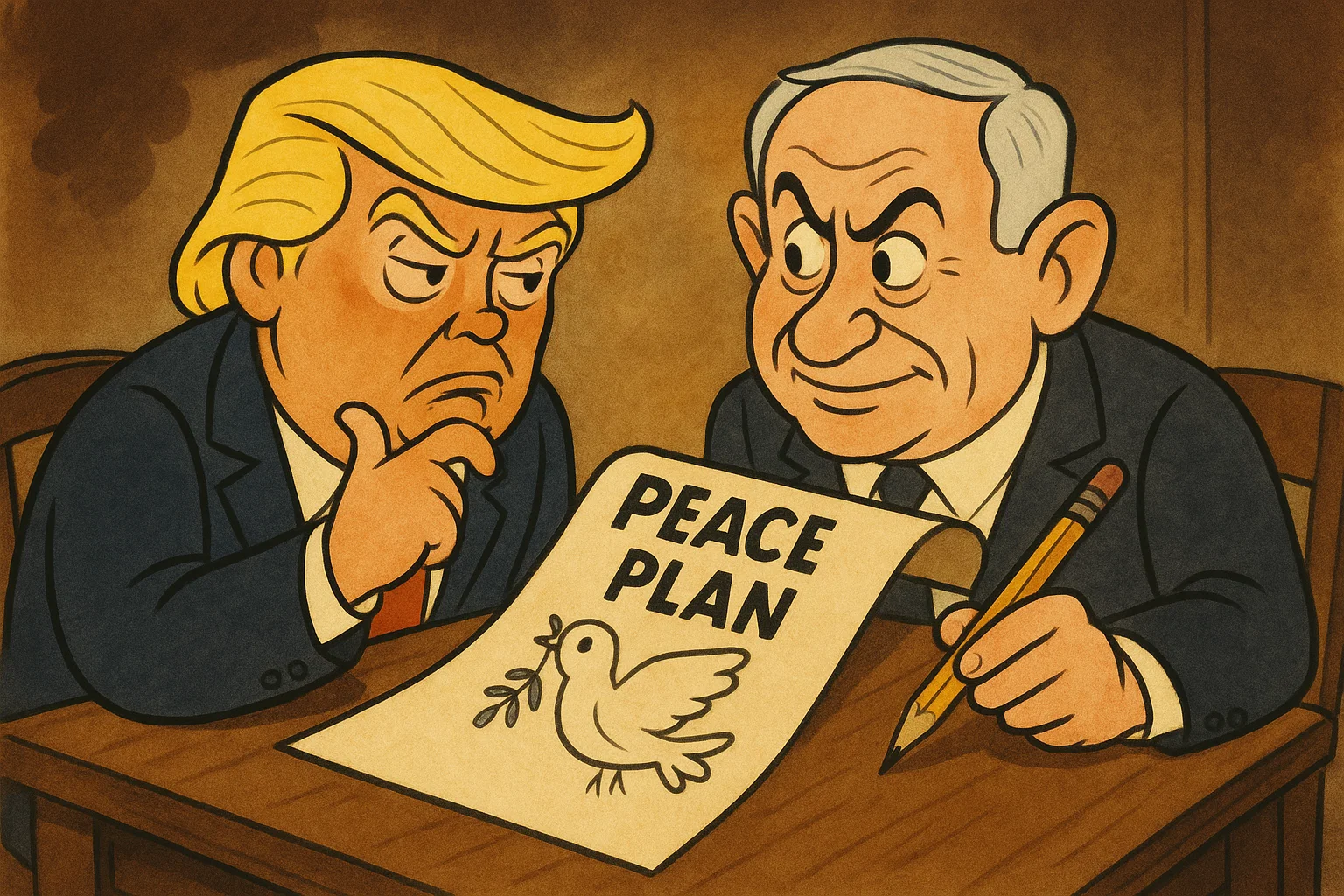 Trumps detaillierter Friedensplan für Gaza vorgestellt