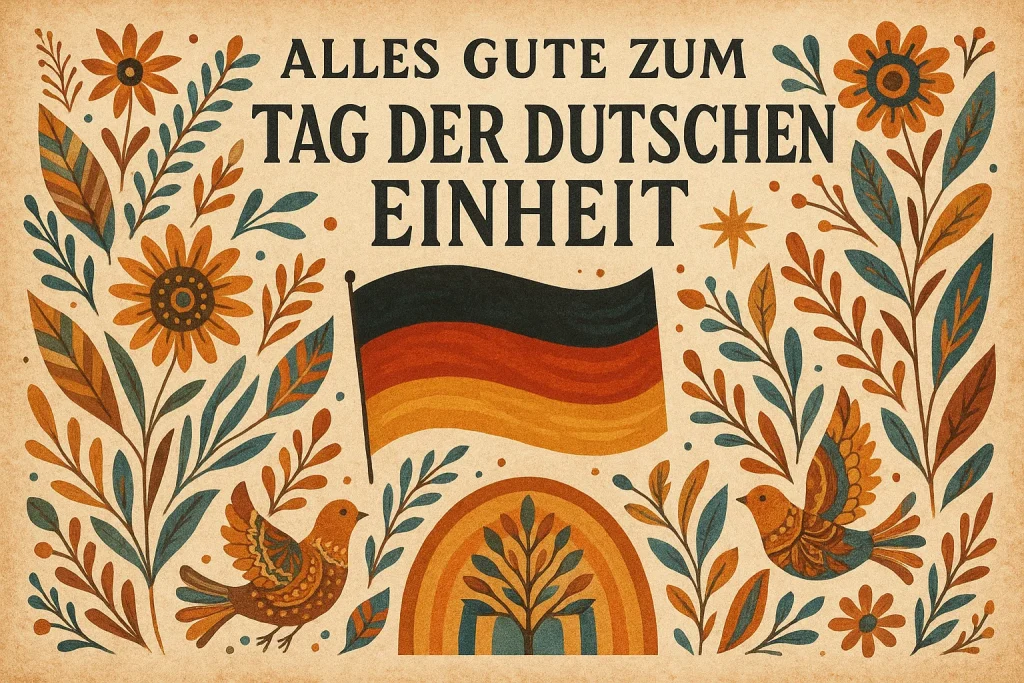 Tag der Deutschen Einheit 2025: Geschichte, Glückwünsche & Bilder