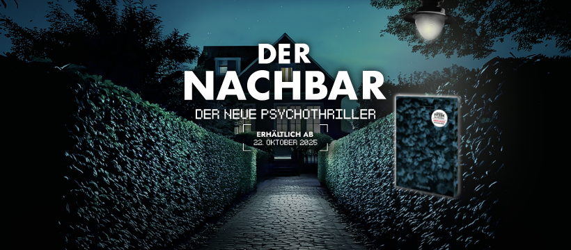 Sebastian Fitzek veröffentlicht am 22. Oktober 2025 seinen neuen Psychothriller „Der Nachbar“ beim Droemer Verlag. Ein düsteres, präzises Werk über Angst, Wahrnehmung und Einsamkeit.