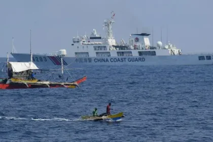 China rammt philippinisches Schiff bei Titu-Insel