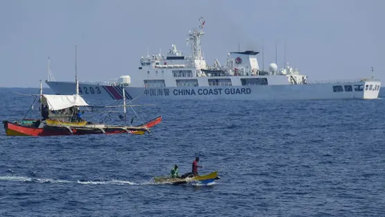 China rammt philippinisches Schiff bei Titu-Insel