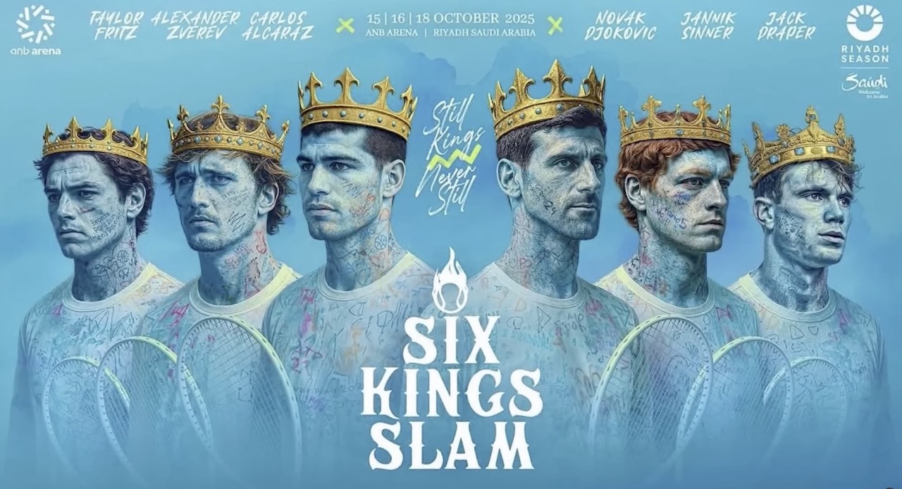 Six Kings Slam 2025: Das neue Netflix-Tennisturnier sorgt weltweit für Aufsehen – im Finale treffen Jannik Sinner und Carlos Alcaraz aufeinander.