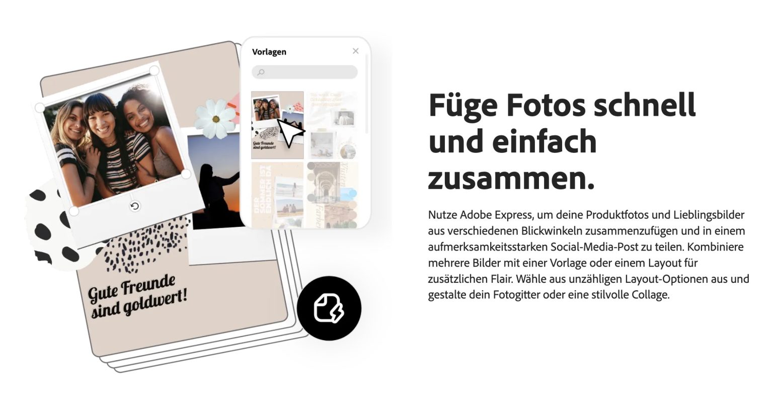 So gestalten Sie eindrucksvolle Fotocollagen mit wenigen Klicks
