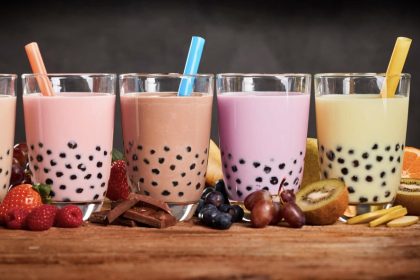 Fruchtset für die einfache Zubereitung von Bubble Tea zu Hause