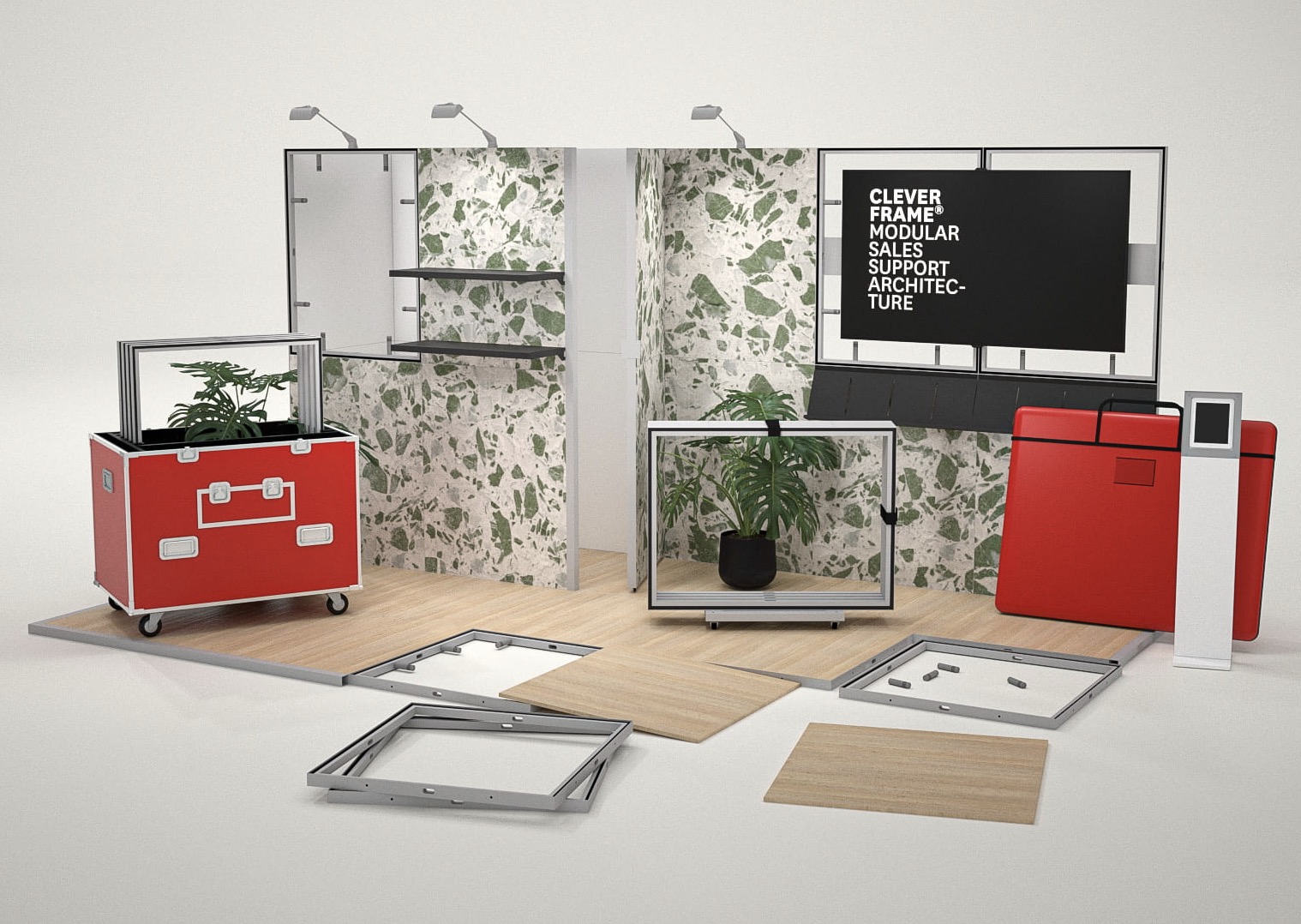 Nachhaltige Messestände