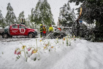 Seltenes Schneefall-Phänomen in den Alpen im September