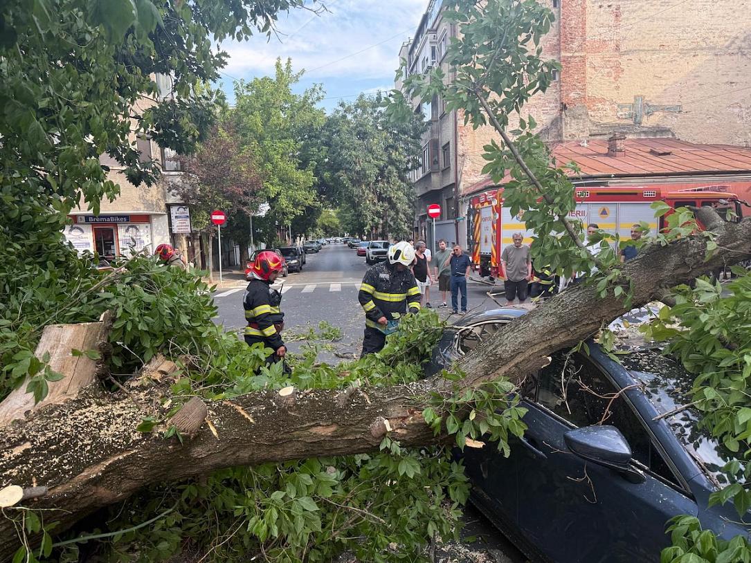 Sturm Emy trifft Rumänien – Chaos in Bukarest und Bergen
