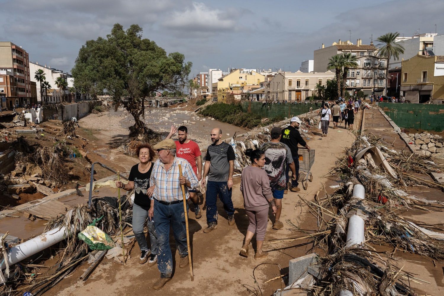 Überschwemmungen in Spanien Sturm Alice trifft Katalonien