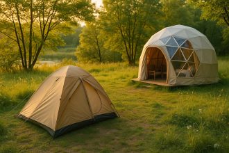 Glamping vs. Camping: Die besten sicheren Plätze finden