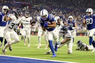 NFL-Spiel in Berlin - Colts gegen Falcons im Olympiastadion