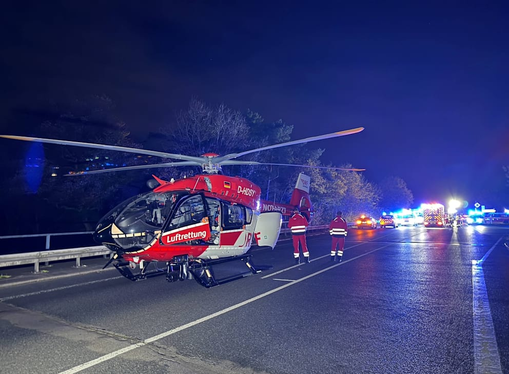 Dorsten-Unfall: Feuerwehr im Einsatz