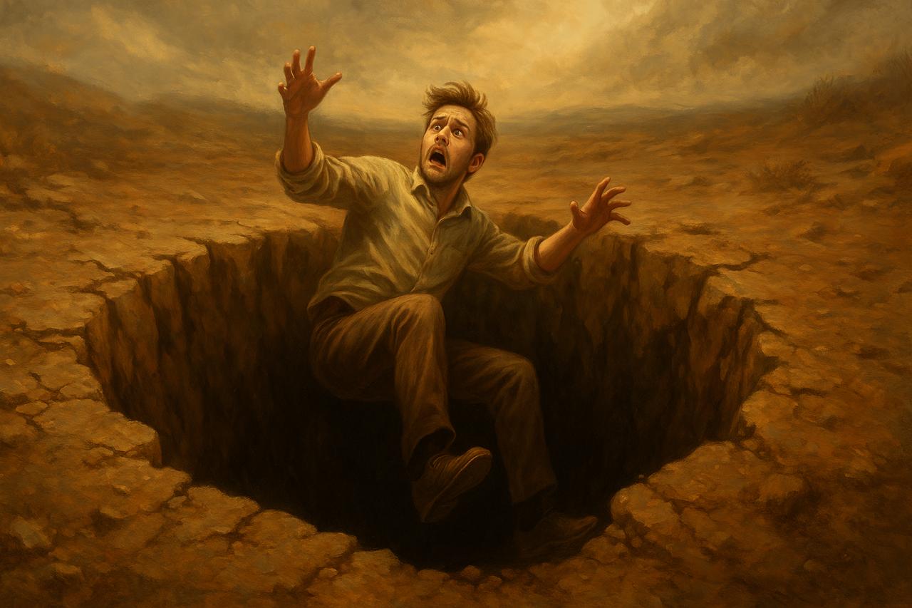 Durch die Erde fallen im Traum: Ursachen und Bedeutungen