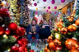 Die Jeromins brechen erneut ihren Weihnachtsbaum-Rekord