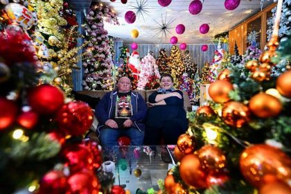 Die Jeromins brechen erneut ihren Weihnachtsbaum-Rekord