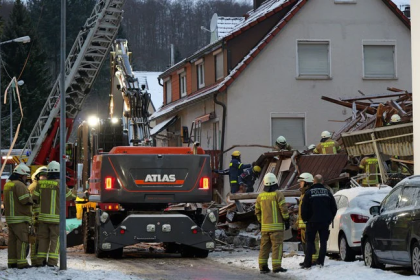 Explosion in Albstadt-Tailfingen