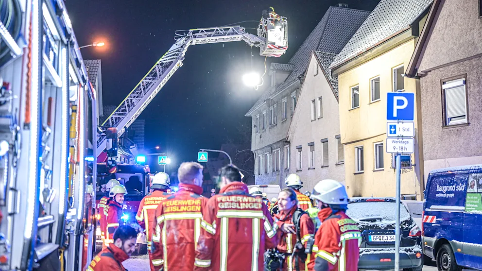 Zwei Brände in Geislingen an der Steige