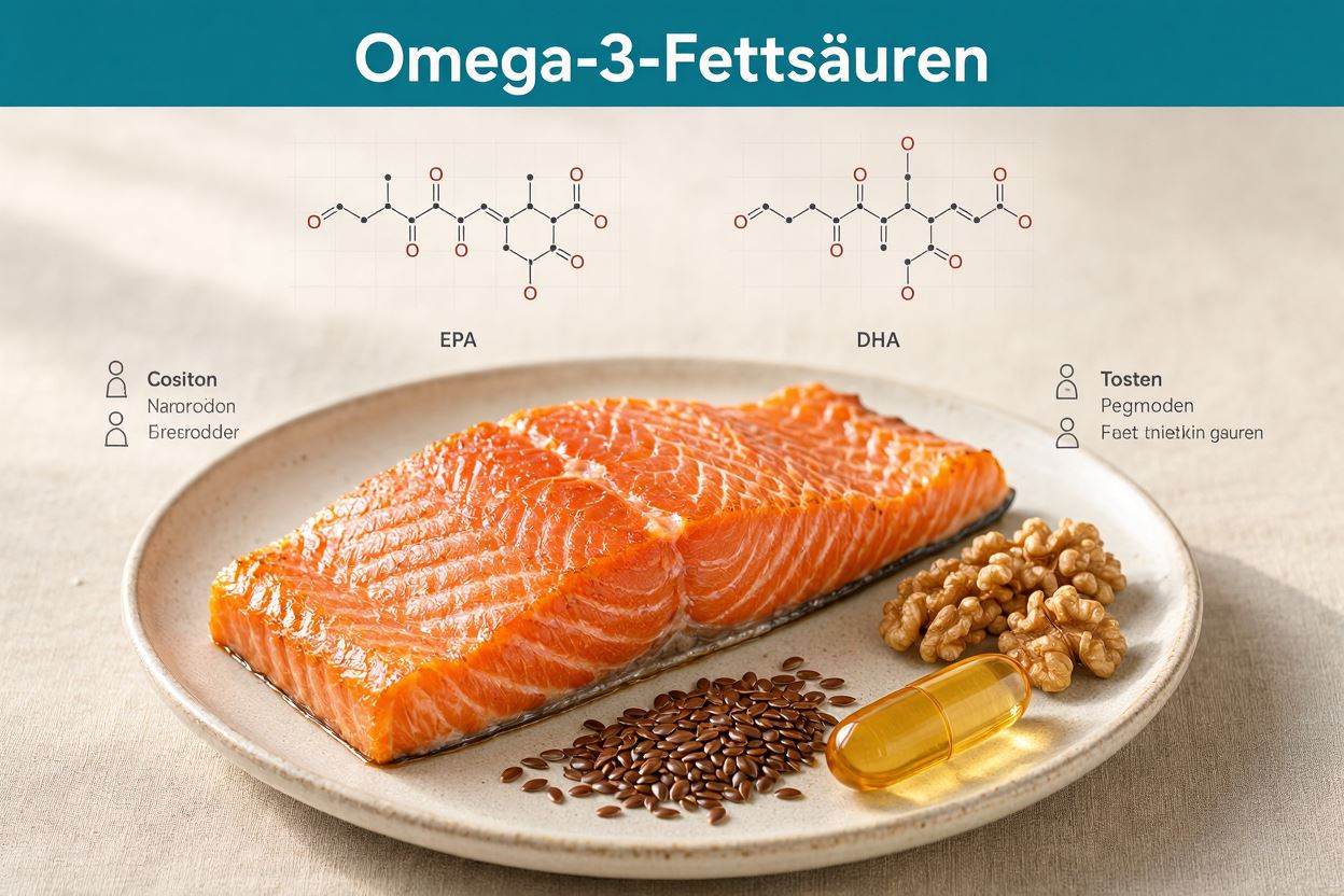 Omega-3-Fettsäuren: Lebensmittel, Wirkung und Tagesbedarf
