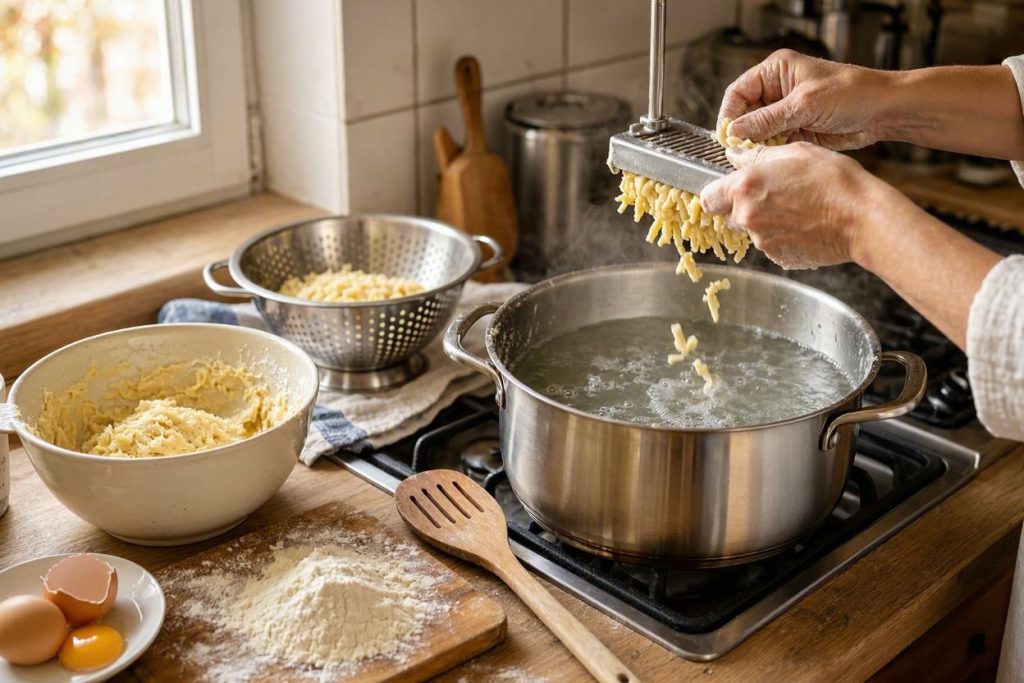 Spätzle selber machen: Original-Rezept aus Schwaben