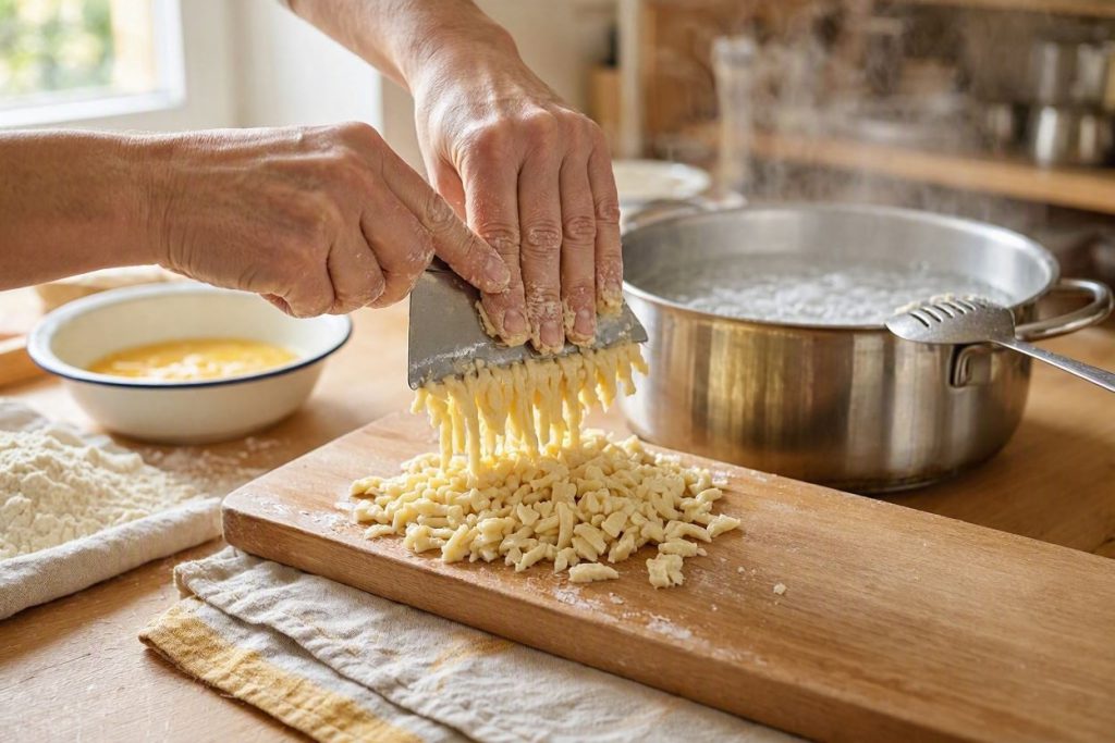 Spätzle selber machen: Original-Rezept aus Schwaben