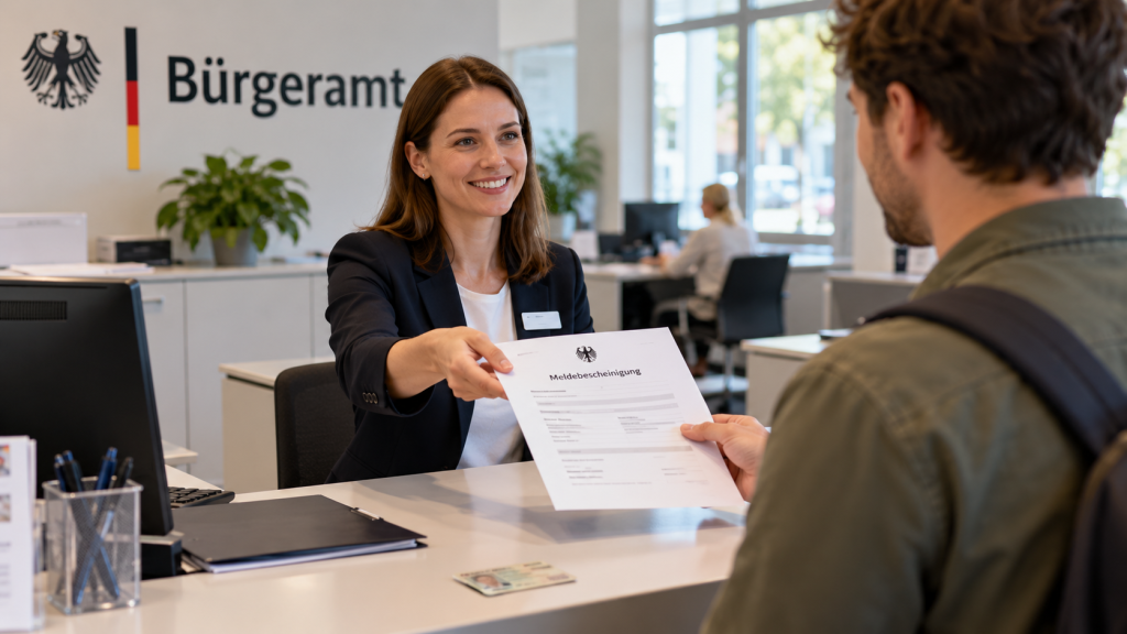 Meldebescheinigung 2026 beantragen: Wo, Kosten und wozu sie dient
