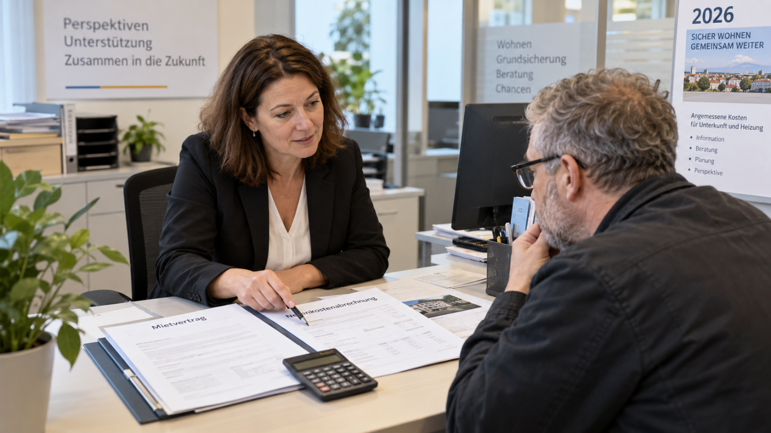 Bürgergeld Miete: Welche Wohnkosten zahlt dasJobcenter 2026?