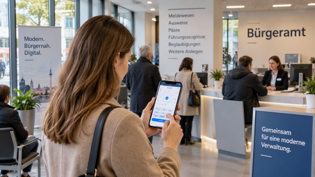 Bürgeramt Termin 2026 vereinbaren: Online und schneller