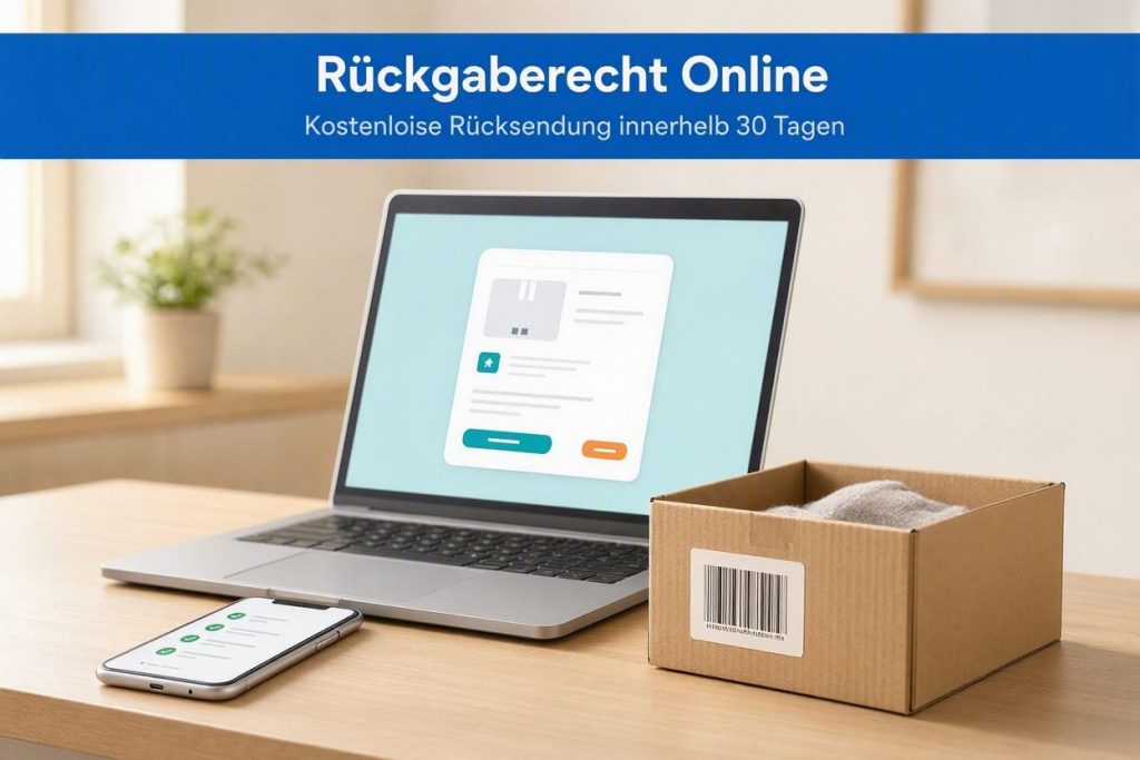 Rückgaberecht im Onlinehandel 2026 in Deutschland