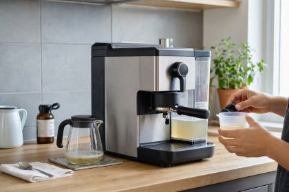 Kaffeemaschine entkalken: Mit Essig oder Spezialmittel?