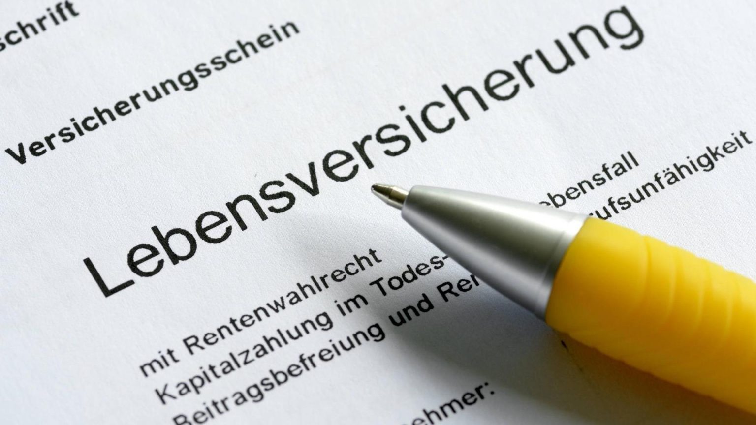 Lebensversicherung 2026: Lohnt sie sich noch? Alternativen