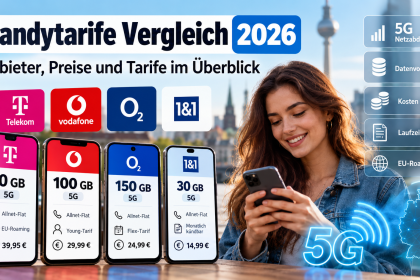 Handytarife 2026 Vergleich: Beste Anbieter und Tarife