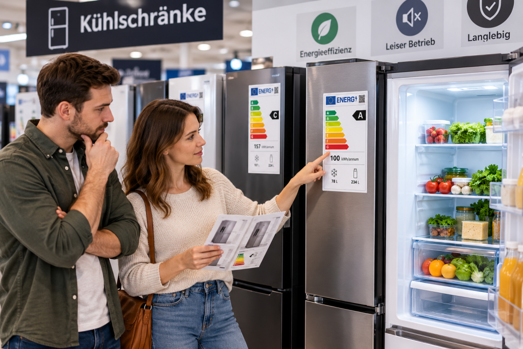 Kühlschrank Energieklasse 2026: Stromverbrauch, Kosten und Effizienz im Test