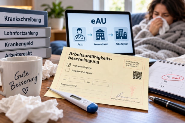 Krankschreibung 2026 in Deutschland: Regeln und Pflichten