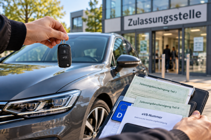 Auto anmelden 2026 in Deutschland: Anleitung, Unterlagen und Kosten