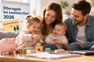 Elterngeld bei zweitem Kind 2026: Geschwisterbonus erklärt