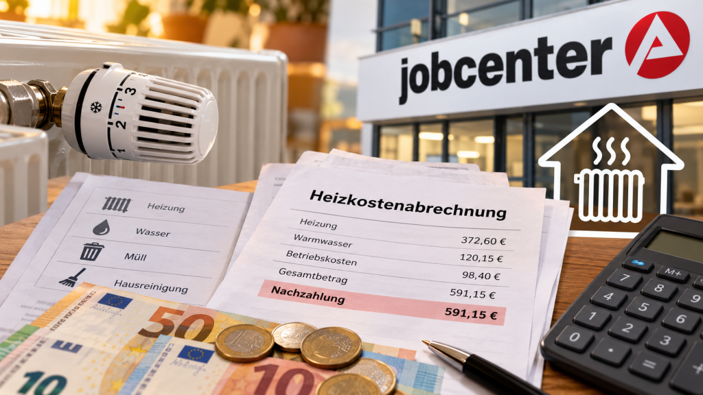 Bürgergeld Heizkosten 2026: Was das Jobcenter für Heizung und Nebenkosten zahlt