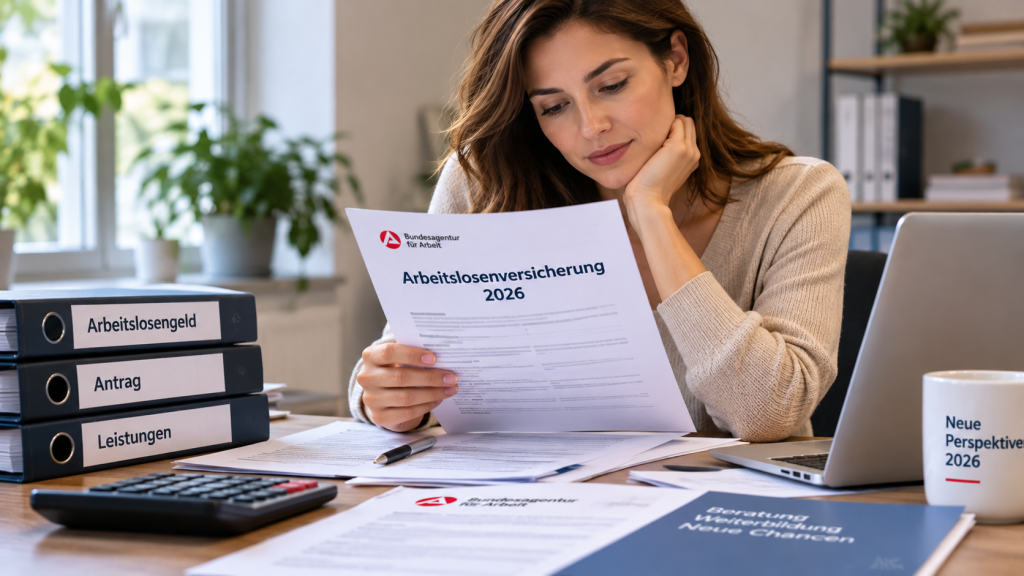 Arbeitslosenversicherung 2026: Beitragssatz, Pflicht und Leistungen